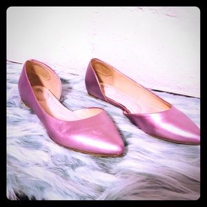 Metallic Purple D’orsays